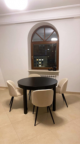 Стул на металлокаркасе Gabi 1 beige / black фото покупателя 926