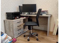 Компьютерный стол с тумбой КСТ-109 тумба слева фото покупателя 16