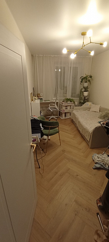 Стул на металлокаркасе Kamelia бежевый / золотой фото покупателя 8