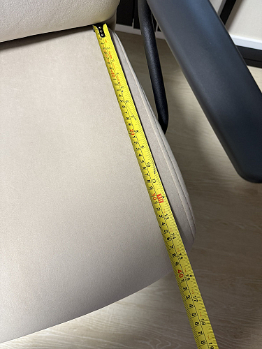 Компьютерное кресло Benefit/Бенефит флок бежевый 7 фото покупателя 4