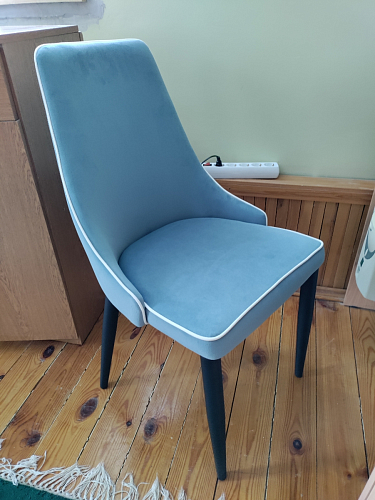 Стул на металлокаркасе Kora white / gray фото покупателя 232