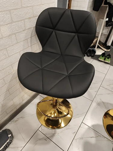 Барный стул Trio light gray / black фото покупателя 10
