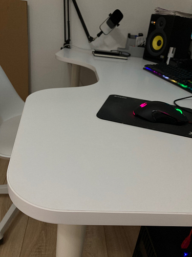 Компьютерный стол КСТ-116 белый фото покупателя 13