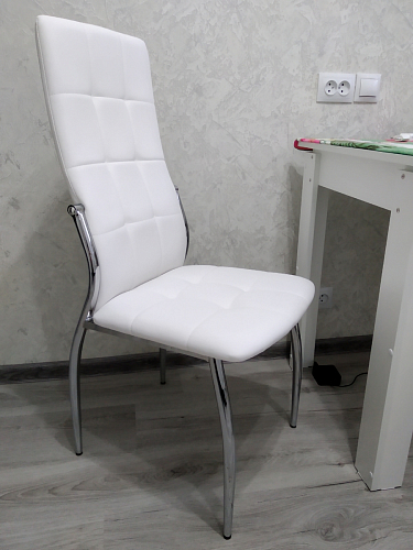 Стул на металлокаркасе Farini dark blue фото покупателя 1