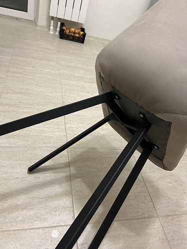 Стул Чилли 2 темно-серый  / черный фото покупателя 1135