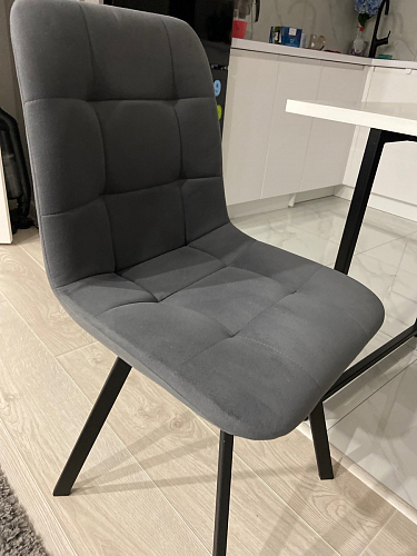 Комплект стульев Чилли 2 шт бежевый / черный фото покупателя 37