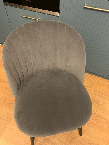 Стул на металлокаркасе Gabi 1 light purple / black / gold фото покупателя 339