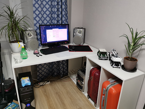 Письменный стол Лайт 03.245F белый гладкий 101 фото покупателя 85