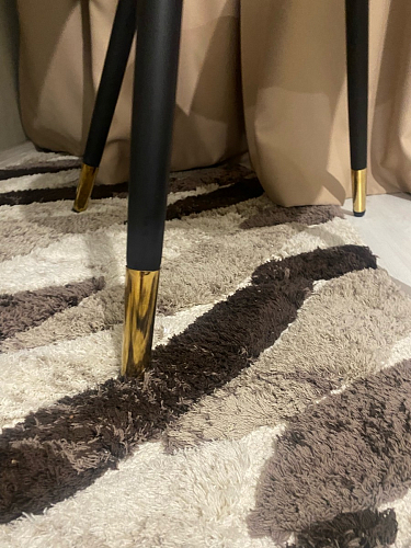 Стул на металлокаркасе Gabi 1 dark gray / black фото покупателя 326