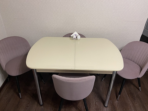 Стул на металлокаркасе Gabi gray / black фото покупателя 985