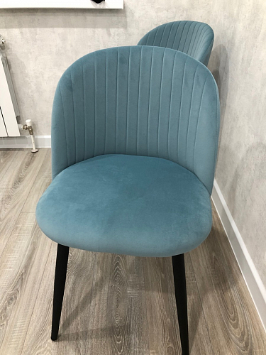 Стул на металлокаркасе Gabi latte / gold / black фото покупателя 473