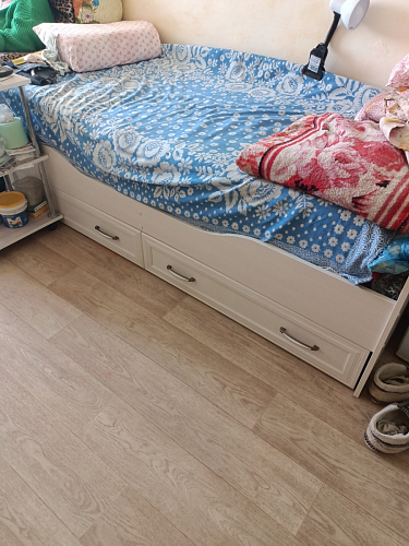 Односпальная кровать Колибри 80 х 190 см бодега фото покупателя 25