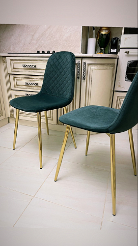 Стул на металлокаркасе Dabl wine red фото покупателя 206