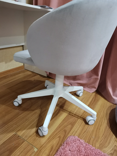 Компьютерное кресло Пард экокожа белый фото покупателя 5