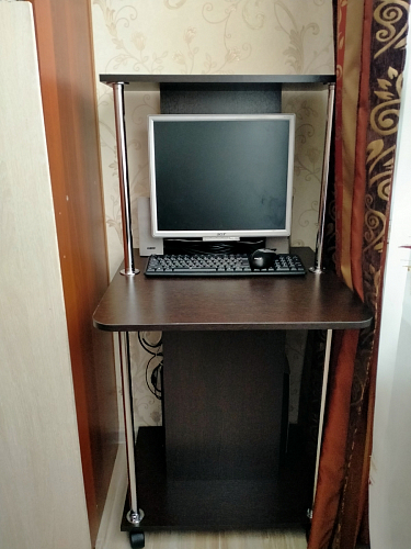 Компьютерный стол КСТ-12 белый фото покупателя 14