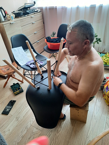 Стул Eames PC-015 yellow фото покупателя 271