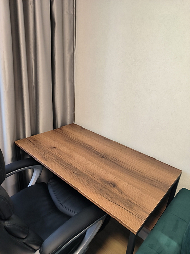 Письменный стол Клер Лофт черный матовый / бетон фото покупателя 35