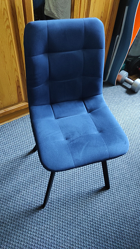 Комплект стульев Чилли 2 шт бежевый / черный фото покупателя 424