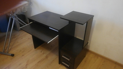 Стол компьютерный Джаз-24 правый венге фото покупателя 141