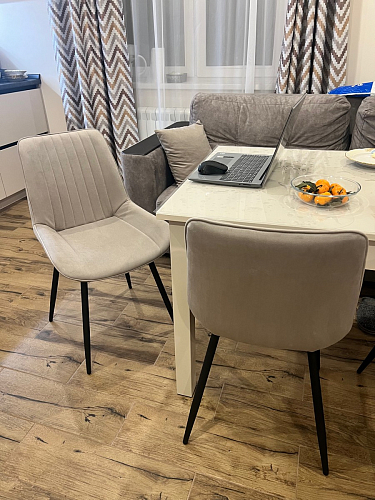 Комплект стульев Седа К 2 шт латте / черный фото покупателя 178