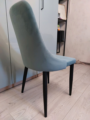 Стул на металлокаркасе Kora beige / black фото покупателя 107