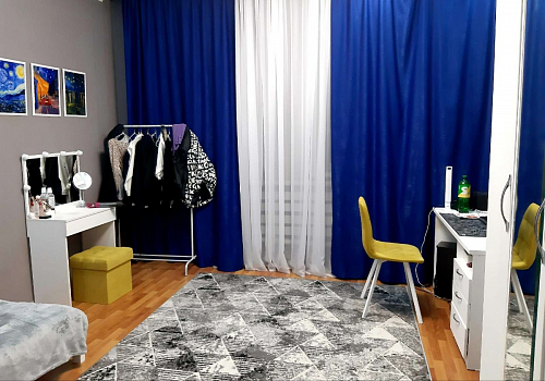 Стул на металлокаркасе Чилли синий / белый фото покупателя 964