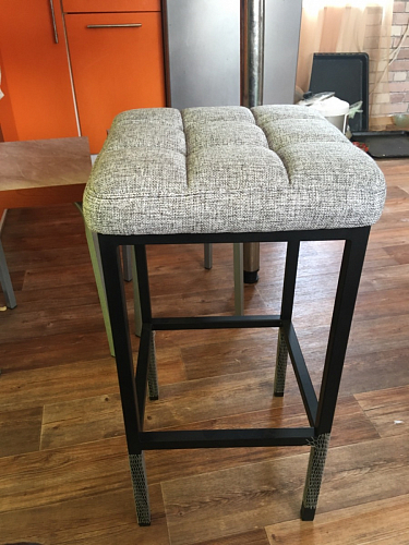 Барный стул Лофт катания лаванда / белый матовый фото покупателя 286