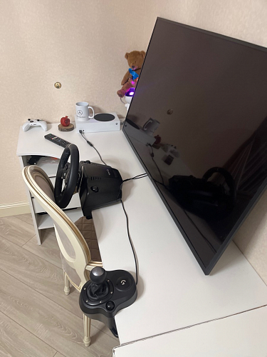 Письменный стол СПм-25 левый белый  - Уцененный экземпляр фото покупателя 28