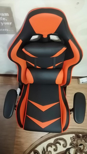 Компьютерное кресло Racer черное / красное фото покупателя 91