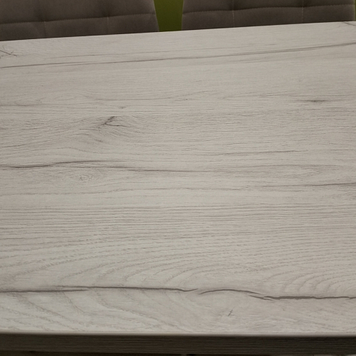 Стол Тринити Лофт 120 32 мм дуб галифакс табако / черный матовый фото покупателя 367