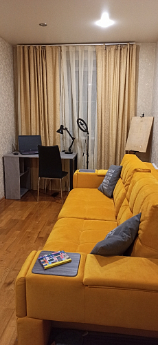 Письменный стол Битти Лофт 116х60х75 дуб делано светлый / белый матовый фото покупателя 20