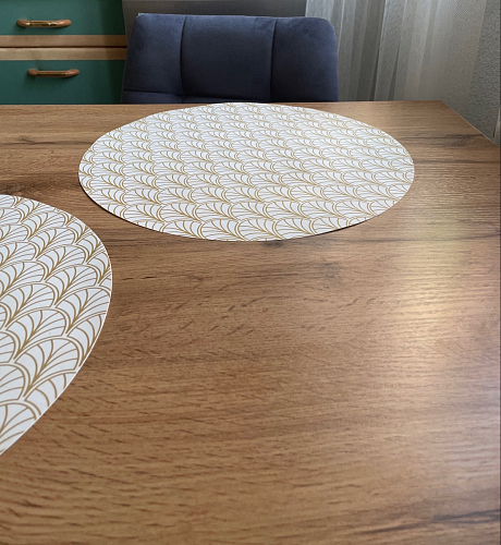 Стол Тринити Лофт 120 32 мм бетон / черный матовый фото покупателя 58