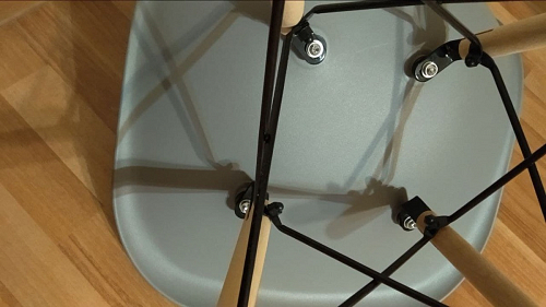 Стул Cindy Eames mod. 001 khaki / natural фото покупателя 273