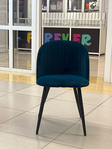 Стул на металлокаркасе Gabi 1 light purple / black фото покупателя 433