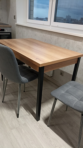 Стол Оригон навара / черный матовый фото покупателя 17