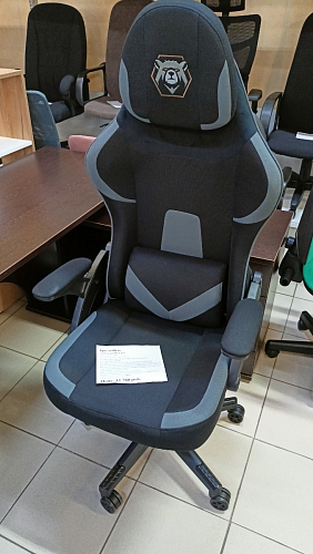 Компьютерное кресло Ibear/Айбир ткань черно-серый / black-grey фото покупателя 6