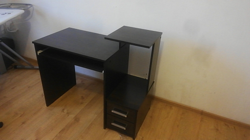 Компьютерный стол Джаз-24 левый венге фото покупателя 139