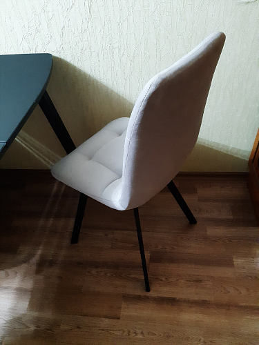 Комплект стульев Чилли 2 шт бежевый / черный фото покупателя 1351