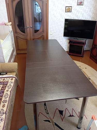 Стол-книжка СП-11.1 беленый дуб фото покупателя 1