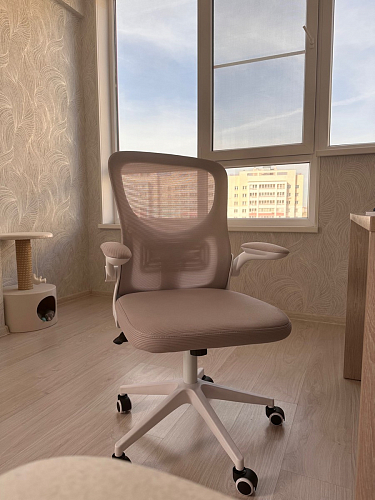 Компьютерное кресло Konfi light gray / blue / white фото покупателя 194