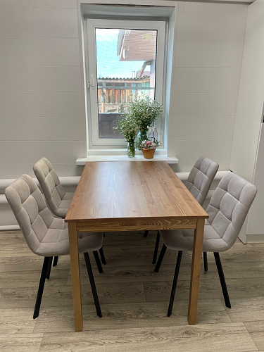 Стул на металлокаркасе Чилли зеленый / белый каркас фото покупателя 377