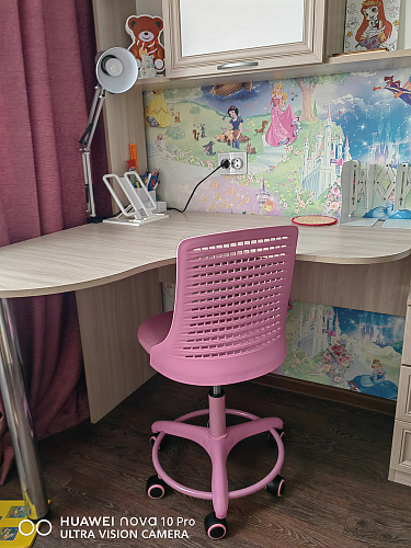 Компьютерное кресло Kiddy ткань серый фото покупателя 21