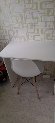 Стол письменный Kiwi белый  - Уцененный экземпляр фото покупателя 147