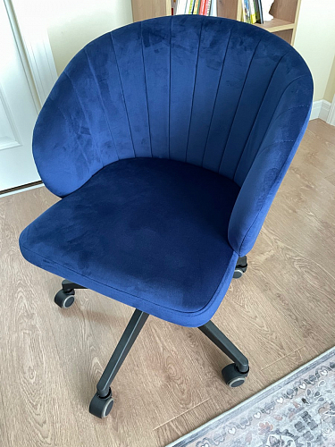 Компьютерное кресло Пард confetti silver серый / черный фото покупателя 133