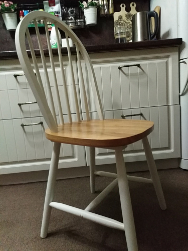 Деревянный стул Avery mod. 1101 white фото покупателя 6