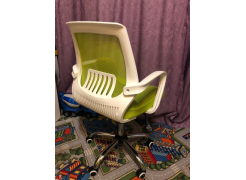 Компьютерное кресло Ergoplus белое / голубое фото покупателя 19