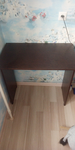 Стол письменный Kiwi белый  - Уцененный экземпляр фото покупателя 129