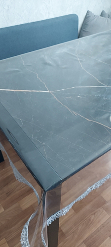 Стол Центавр дуб галифакс / черный матовый фото покупателя 39