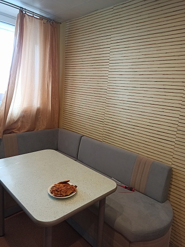 Кухонный диван Женева-Нова левый желтый / коричневый микровельвет фото покупателя 1