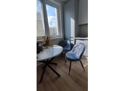 Стул на металлокаркасе Gabi blue / black фото покупателя 351